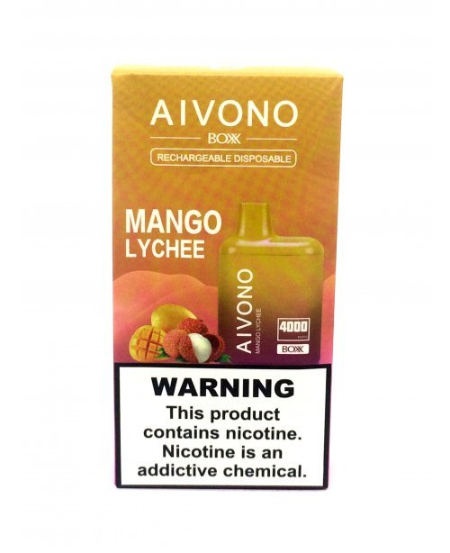 Одноразовая ЭС с подзарядкой Aivono 4000  Mango Lychee