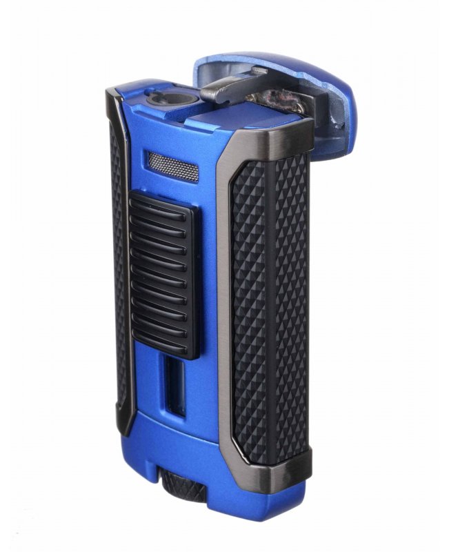 Зажигалка сигарная Colibri Apex, синяя
