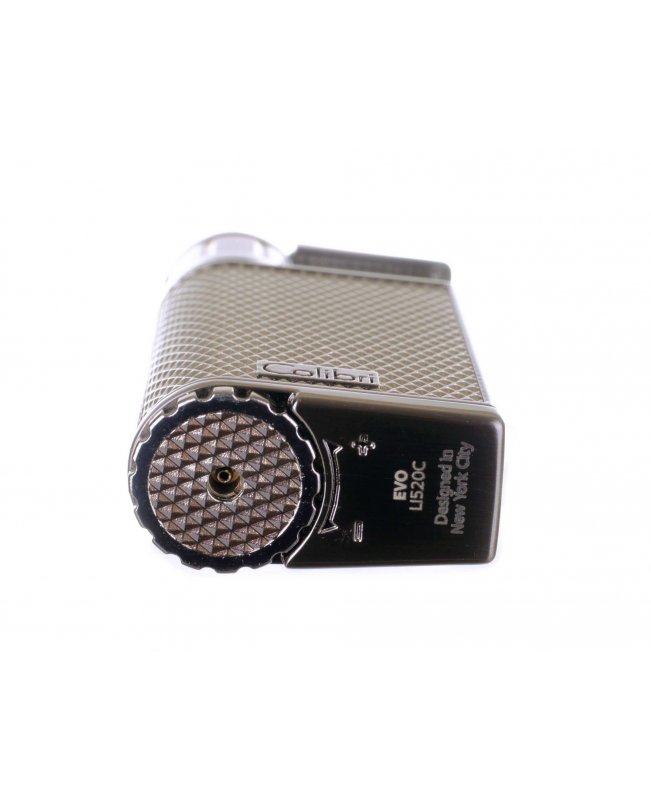 Зажигалка сигарная Colibri Evo, оружейная сталь