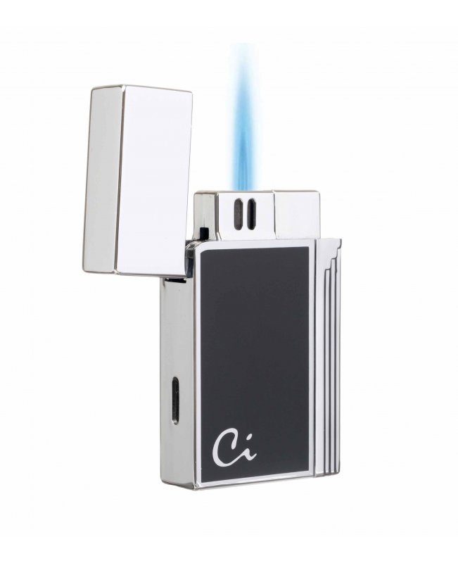 Зажигалка Caseti сигарная, турбо, черная