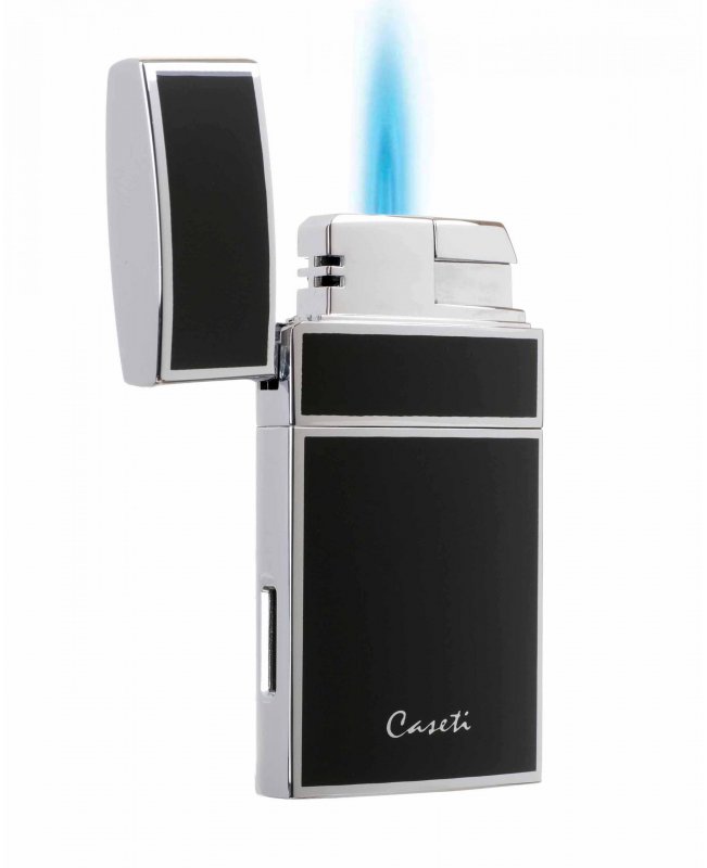 Зажигалка Caseti сигарная турбо, черная