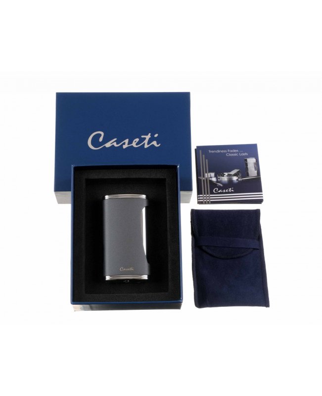 Зажигалка Caseti сигарная турбо, серая