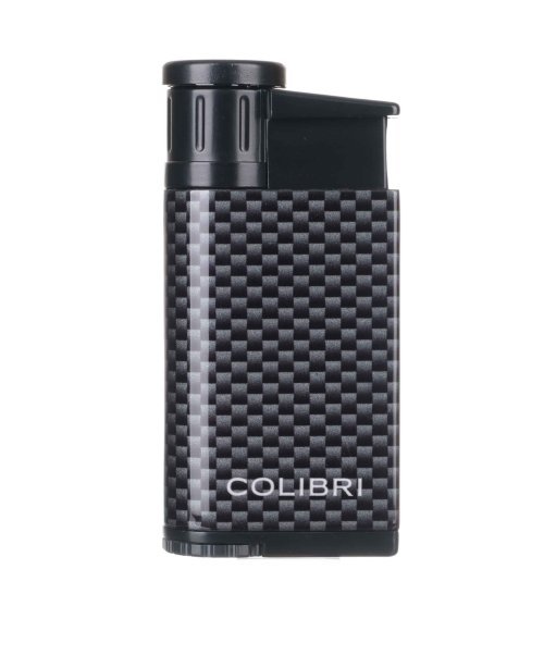 Зажигалка сигарная Colibri Evo, черный карбон