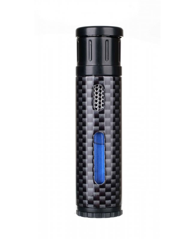 Зажигалка сигарная Colibri Evo, черный карбон