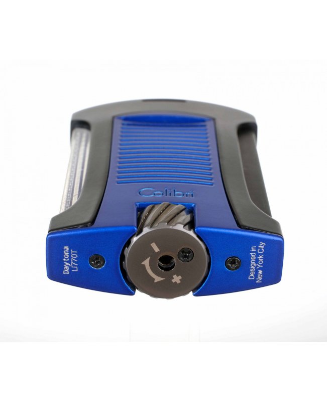 Зажигалка сигарная Colibri Daytona, черно-синяя