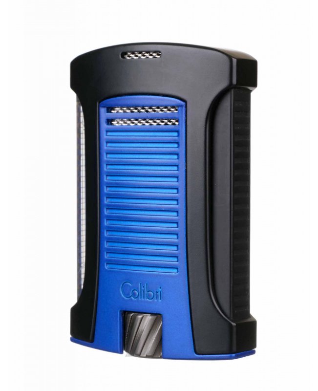 Зажигалка сигарная Colibri Daytona, черно-синяя
