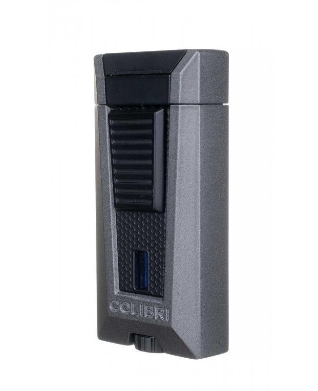 Зажигалка сигарная Colibri Stealth (тройное пламя), антрацит