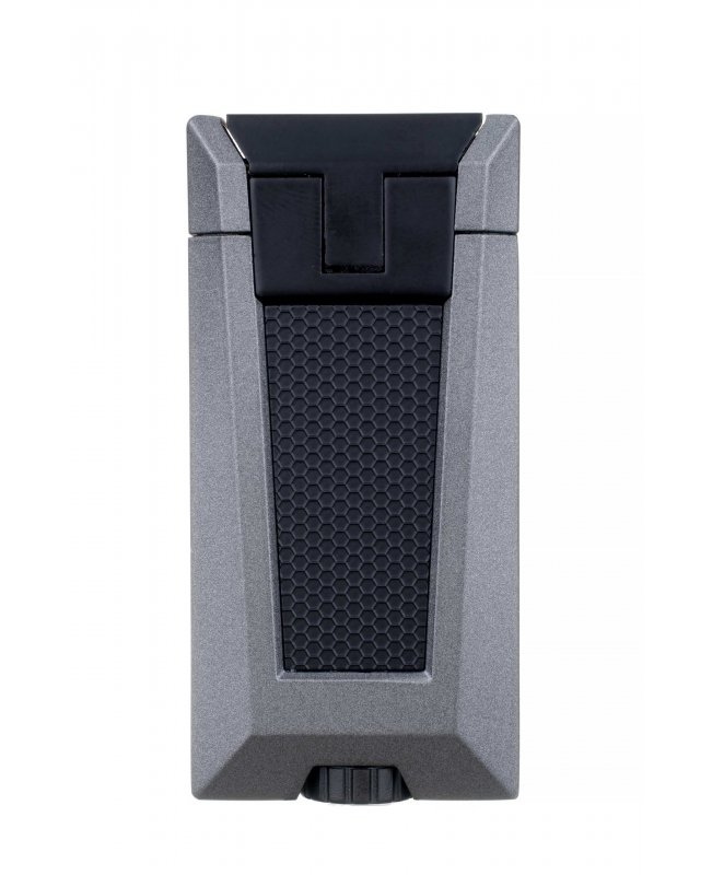 Зажигалка сигарная Colibri Stealth (тройное пламя), антрацит