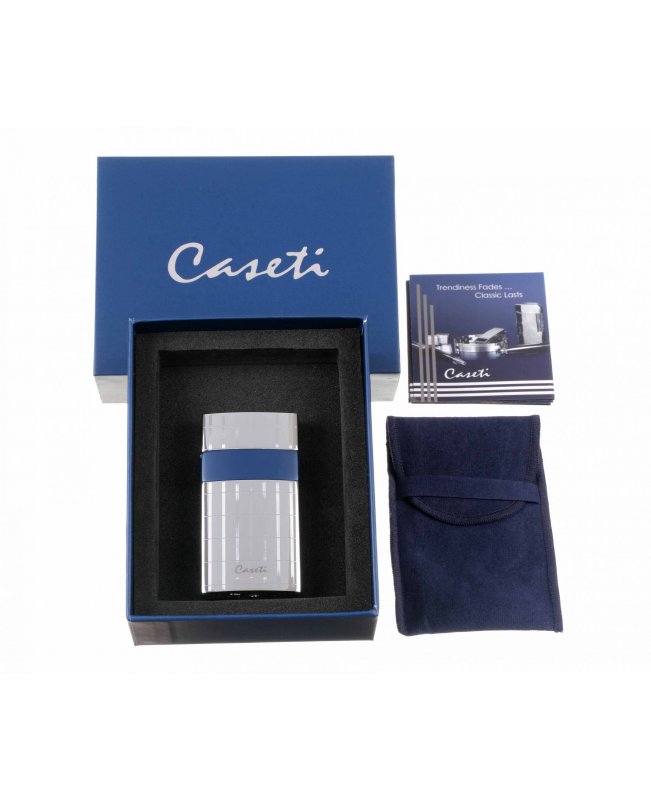 Зажигалка Caseti сигарная турбо, серебристая