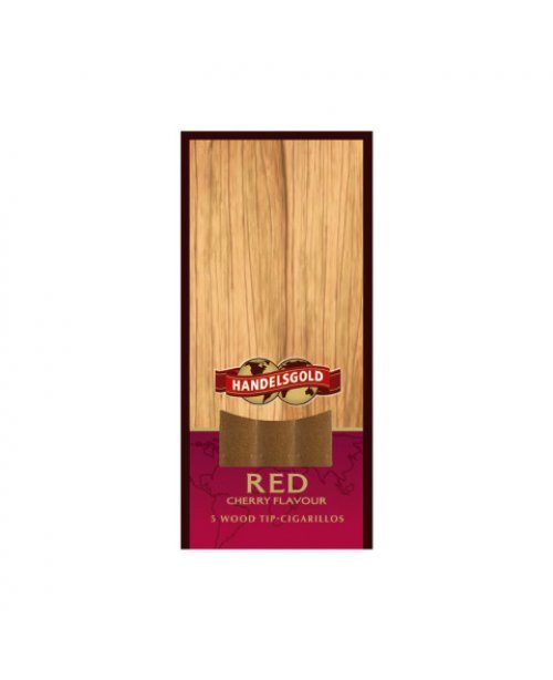 Handelsgold Wood Tip-Cigarillos Cherry Red