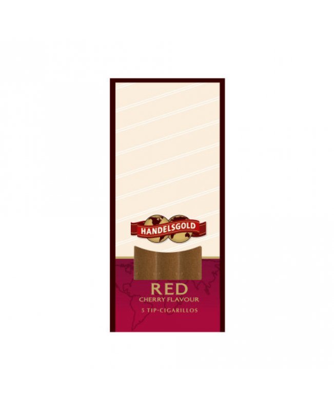 Handelsgold Tip-Cigarillos Cherry Red