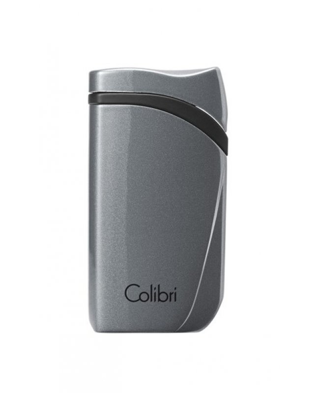 Зажигалка сигарная Colibri Falcon, серый металлик