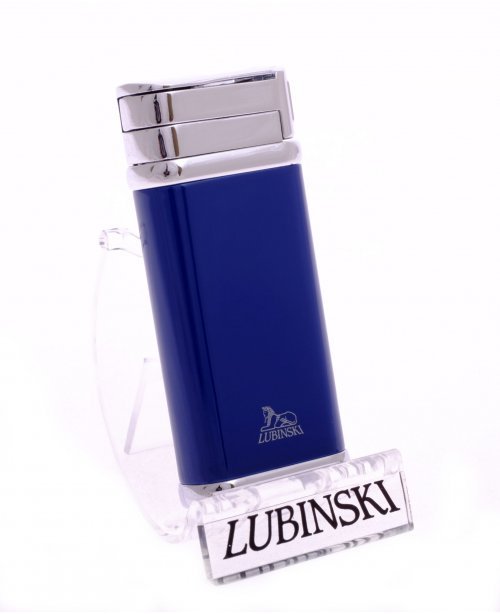 Зажигалка Lubinski "Ареццо", турбо, синяя